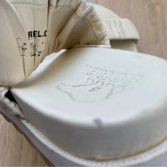 Sorel | Roaming Slide Sandal in White - Picture 6 of 6